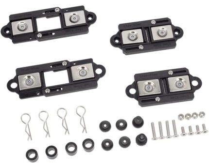 Magnetic Force Body Mounts for TRX-4 & Axial 1/10 SCX-10 Type Crawler
