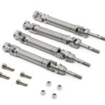 Stainless Steel Drive Shafts for 1/10 Slash, Stampede & Rustler 4X4 6851A 6852A