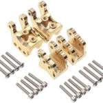 Brass F&R Linkage Mounts 127g Total for Axial 1/10 RBX10 Ryft 4WD Rock Bouncer