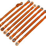 Front & Rear Upper Suspension Linkages (8) for Axial SCX6 Crawler 254003 254004