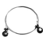 Realistic 1/10 Size Steel Tow Cable & Tow Hooks for 1/10 Scale Off-Road