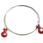 Realistic 1/10 Size Steel Tow Cable & Tow Hooks for 1/10 Scale Off-Road