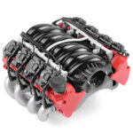 Motor Cooling Fans w/ Realistic V8 Engine Cover for 540 Size Motor (36mm O.D.)