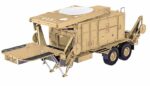 Yellow HG-P804 1/12 Military Truck Trailer w/ Radar Installation Kit, 2.4GHz RC - Image 3