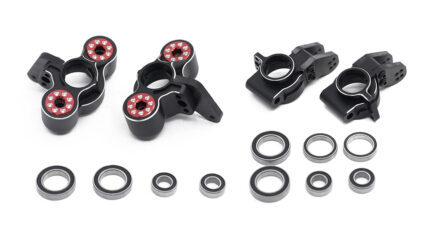 Alloy HD Hub Carriers(4) for Arrma 1/8 Kraton, Outcast, Talion & Typhon AR330187