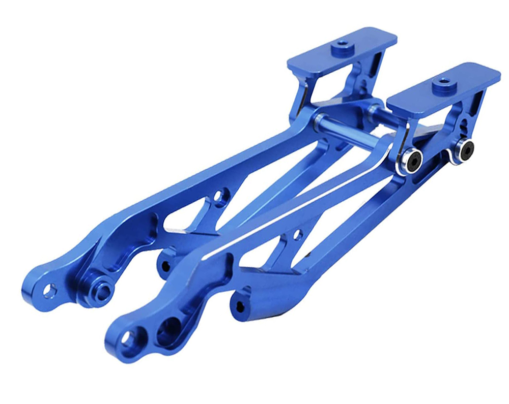 C31778BLUE Alloy Rear Wing Mount for Arrma 1/8 Kraton & Typhon AR320347 - Image 1
