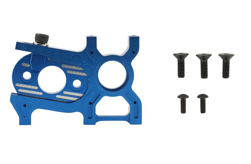 C31781BLUE Alloy Motor Mount for Arrma 1/8 Kraton, Outcast, Talion & Typhon AR310446 - Image 1