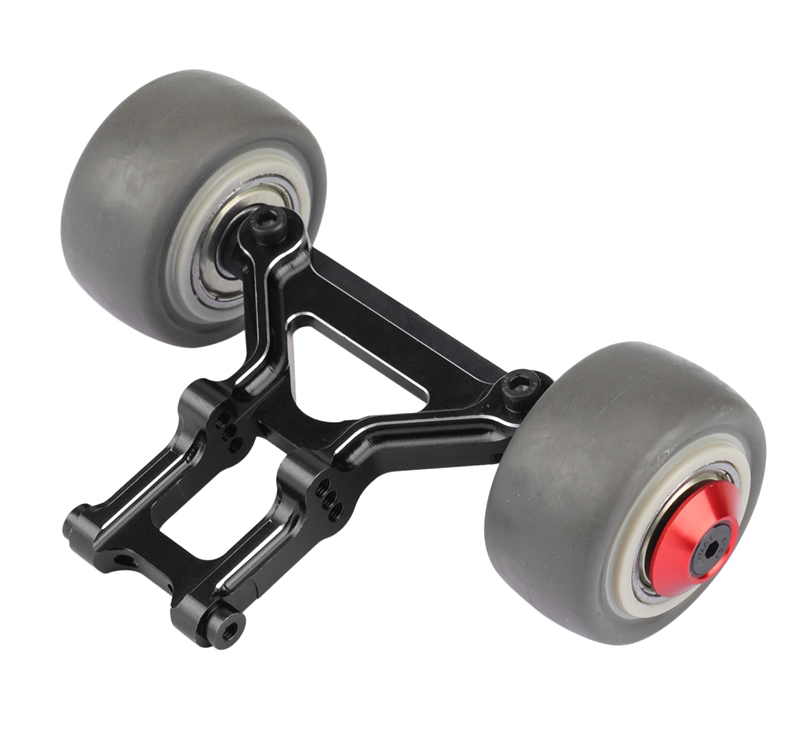 C31783BLACK Wheelie Bar Set for Arrma 1/8 Kraton, Notorious & Outcast AR320366 - Image 1