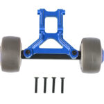 Blue Wheelie Bar Set Compatible with 1/8 Kraton, Notorious & Outcast AR320366