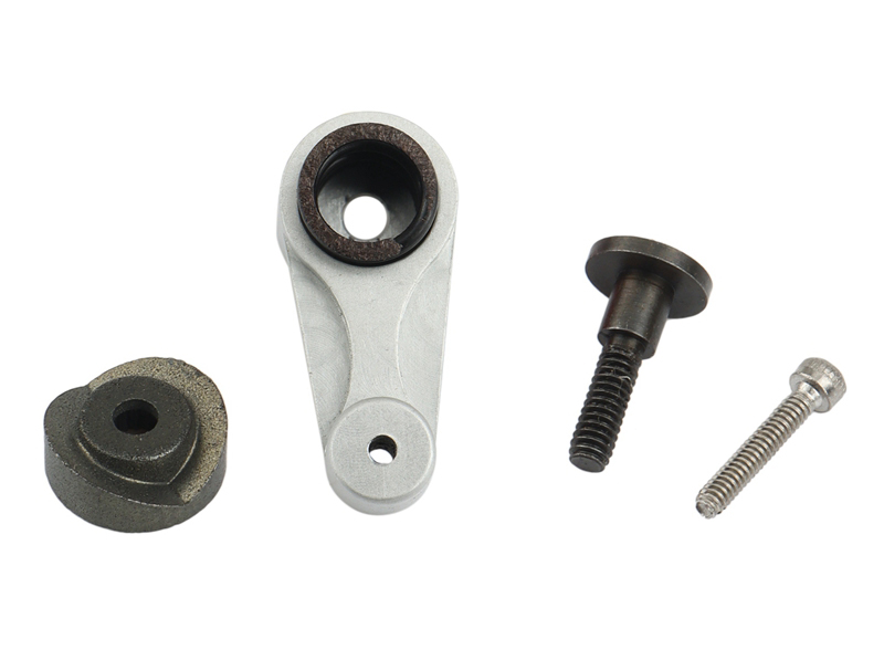 C31797SILVER Alloy Steering Servo Horn for Axial 1/24 SCX24 Rock Crawler - Image 1