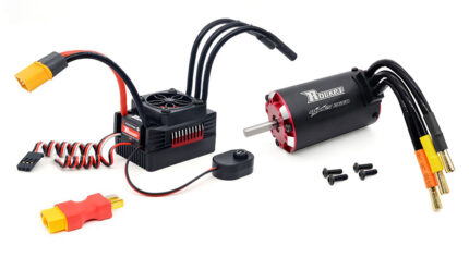 4250kV Brushless Motor 3660 Size 5mm Shaft w/ 80A ESC for RC Car