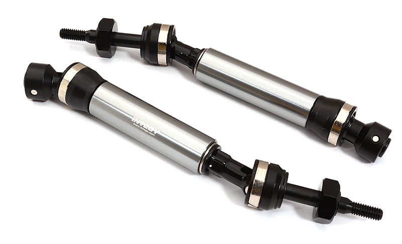 C31818GUN Dual Joint Telescopic Rear Drive Shafts for 1/10 Stampede 4X4 & Slash 4X4 6852X - Image 1