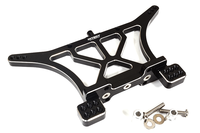 C31819BLACK Billet Machined Alloy Rear Shock Tower for 1/10 Slash 2WD & Stampede 2WD 3638 - Image 1