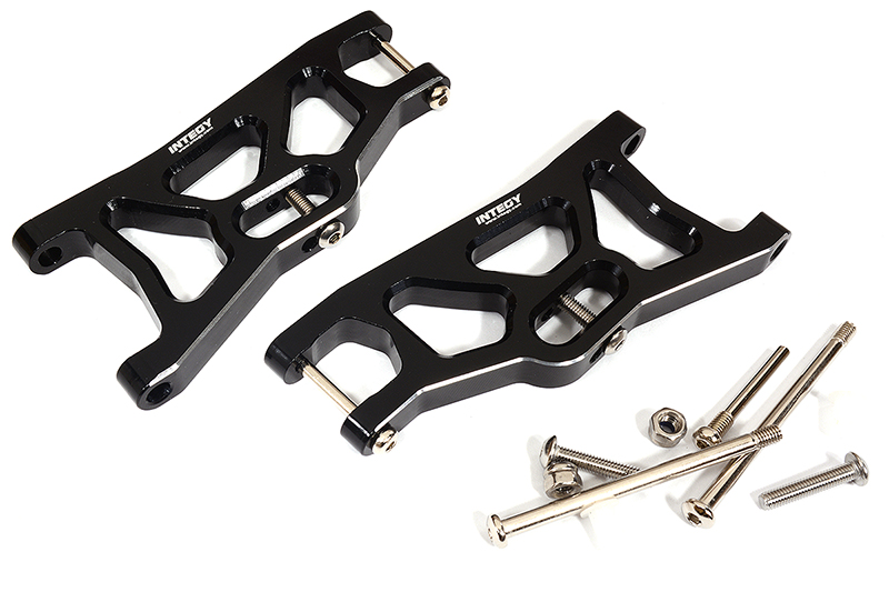 C31823BLACK Machined Alloy Front Suspension Arms for 1/10 Slash 2WD & Stampede 2WD 3631 - Image 1