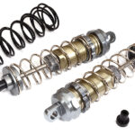 Alloy Machined HD Big Bore Shocks (2) 110mm for 1/8 Scale Off-Road - Gunmetal