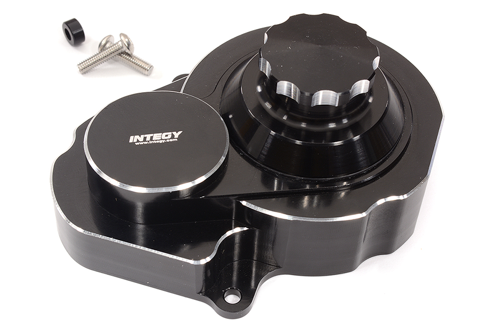 C31832BLACK Billet Machined Alloy Gear Cover for Traxxas 1/10 Slash 2WD 3792 - Image 1