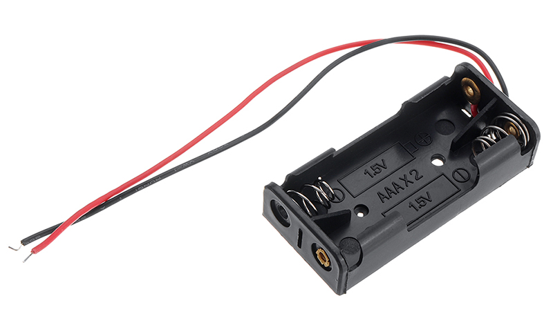 C31838 Battery Box x 2 Cells, AAA Size for Charging, LED & Others - Image 1