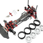 High Performance CF Version 1/10 Scale RWD Drift Car Kit
