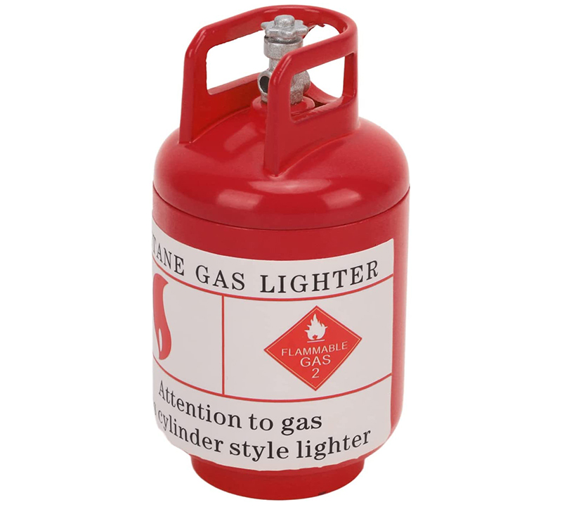 C31843RED Realistic 1/10 Scale Size Model Butane Gas Tank - Image 1