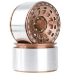 Alloy Machined Wheels (2) for Axial SCX6 45001