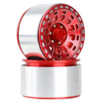 Alloy Machined Wheels (2) for Axial SCX6 45001