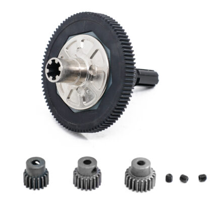 91T Metal Gear w/ Clutch & Pinions for Arrma 1/10 Granite & Senton 4WD Mega Only