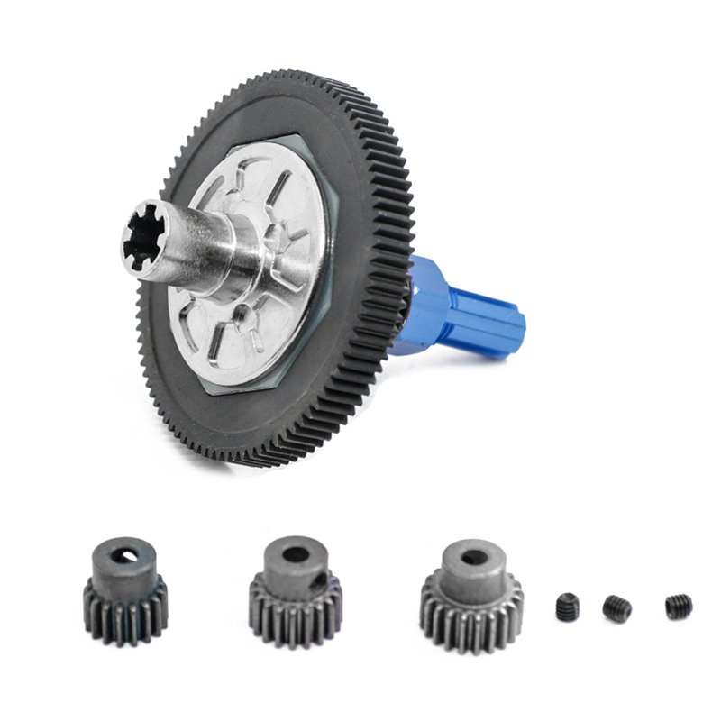 C31855BLUE 91T Metal Gear w/ Clutch & Pinions for Arrma 1/10 Granite & Senton 4WD Mega Only - Image 1