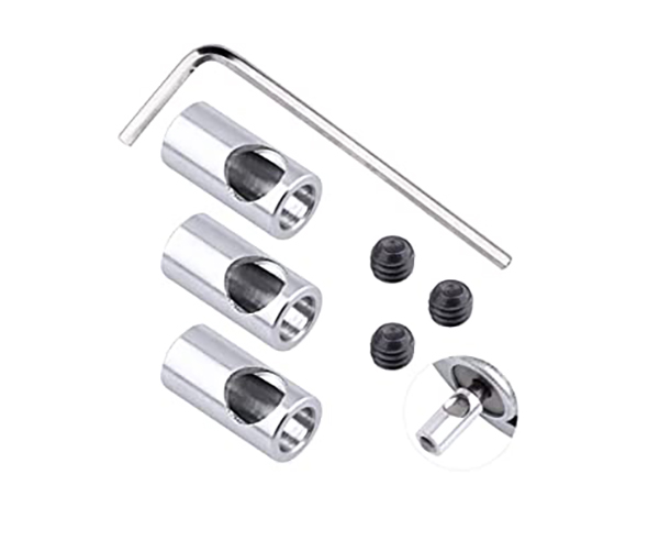 C31893 HD Steel Alloy Motor Pinion Shaft Size Adapters 3.17mm to 5mm Conversion - Image 1