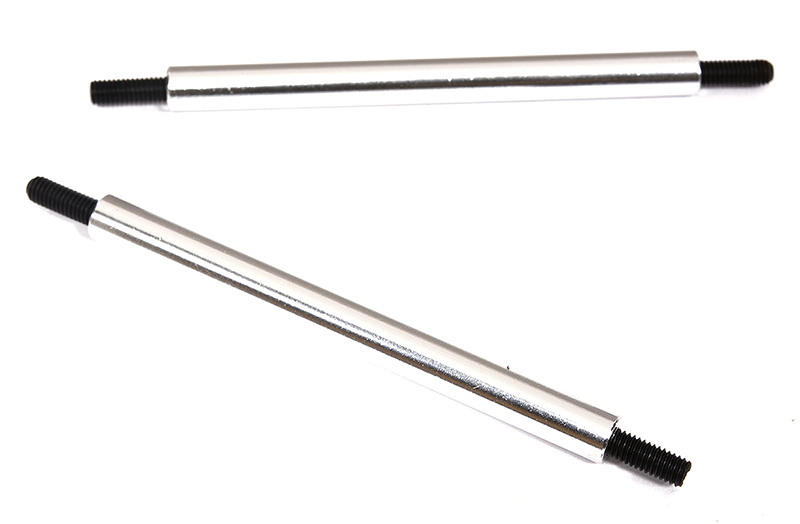 C31910SILVER 2pcs Alloy M3x57mm Standoff Column Spacer Pillar for RC Multirotors FPV Quad - Image 1