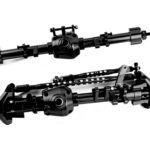 Alloy Machined Front & Rear Axle Set for Axial SCX6 Crawler