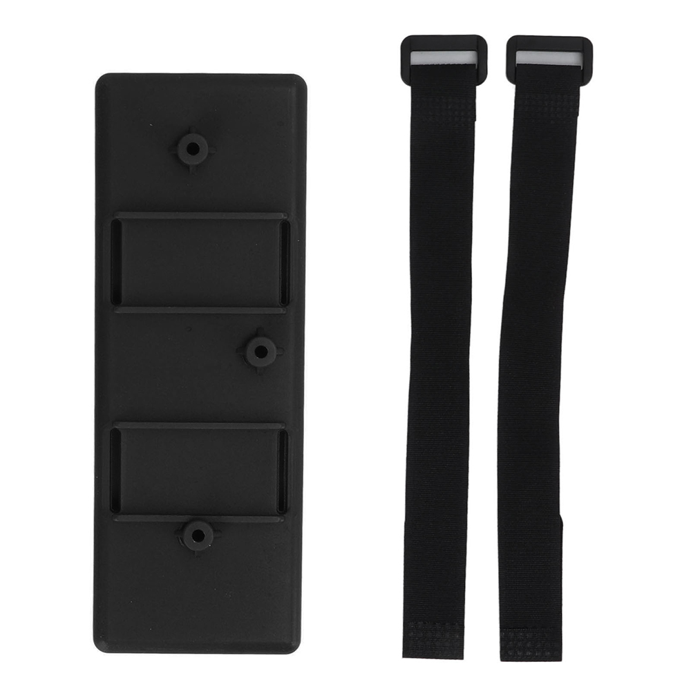 C31923BLACK Battery Tray w/ Strap for Standard Size Hard Case LiPo on 1/8 & 1/10 Vehicles - Image 1