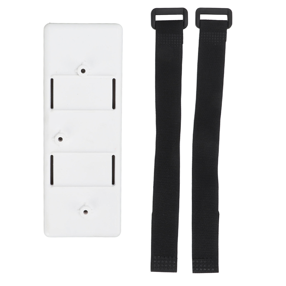 C31923WHITE Battery Tray w/ Strap for Standard Size Hard Case LiPo on 1/8 & 1/10 Vehicles - Image 1