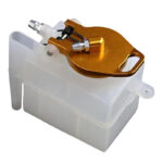 Plastic Fuel Tank 74x38x70mm & Metal Alloy Top Cap 122059