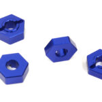 Billet Machined 12mm Hex Wheel Adapters for Losi 1/10 2WD RTR 22S Drag, ST & SCT