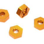 Billet Machined 12mm Hex Wheel Adapters for Losi 1/10 2WD RTR 22S Drag, ST & SCT