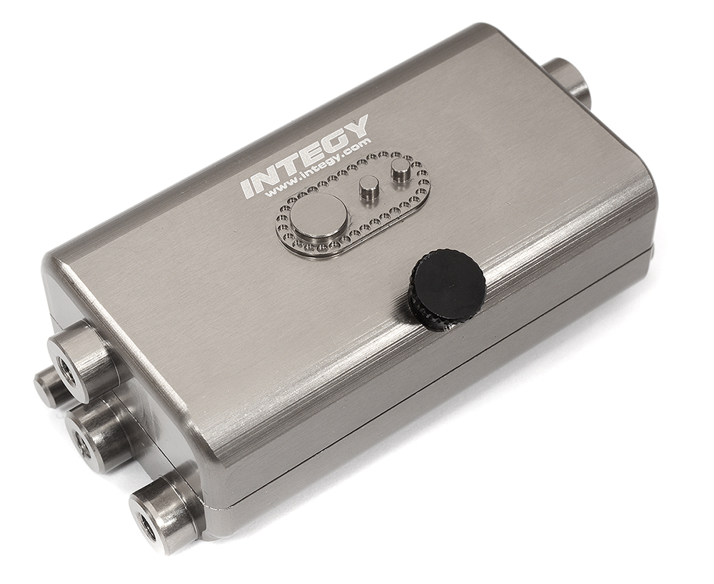 C31942GREY Billet Machined Rear Chassis Cross Brace for Losi 1/8 LMT & LMT 2.0 4WD - Image 1