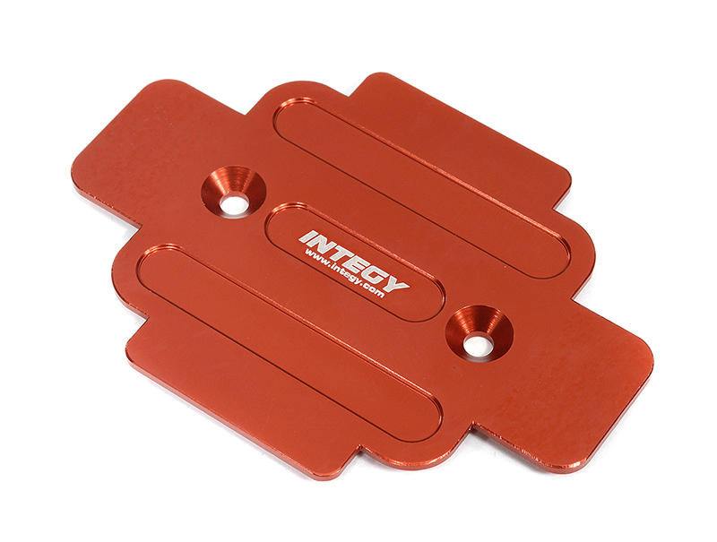 C31949RED Billet Machined Center Gearbox Bottom Plate for Losi 1/8 LMT & LMT 2.0 4WD - Image 1