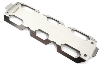 Stainless Steel Center Protection Skid Plate for Traxxas 1/10 Maxx 4S (v1) 8945