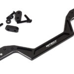 Billet Machined Wide Rear Shock Tower Add-On for Team Associated DR10 Drag