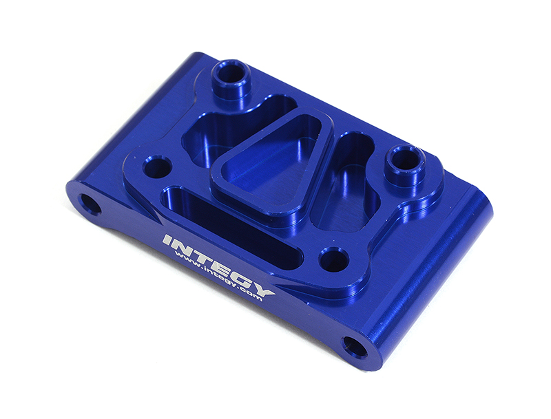 C31956BLUE Billet Machined Front Arm Mount for Losi 1/10 2WD RTR 22S Drag, ST & SCT - Image 1
