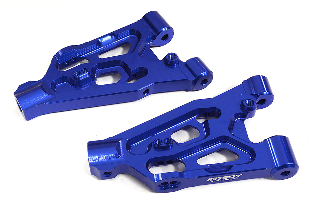 C31957BLUE Machined Front Lower Suspension Arms for Arrma 1/7 Limitless All-Road AR330503 - Image 1