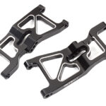 Billet Machined Black Front Lower Suspension Arms for Losi 1/10 22S Drag