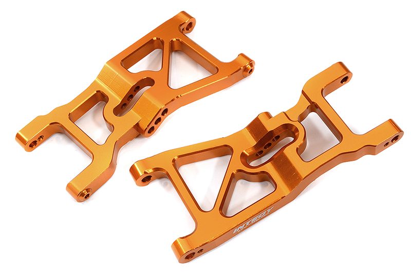 C31958ORANGE Billet Machined Front Lower Suspension Arms for Losi 1/10 22S Drag - Image 1