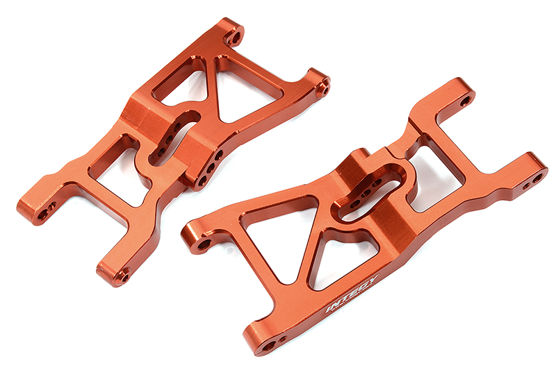 C31958RED Billet Machined Front Lower Suspension Arms for Losi 1/10 22S Drag - Image 1