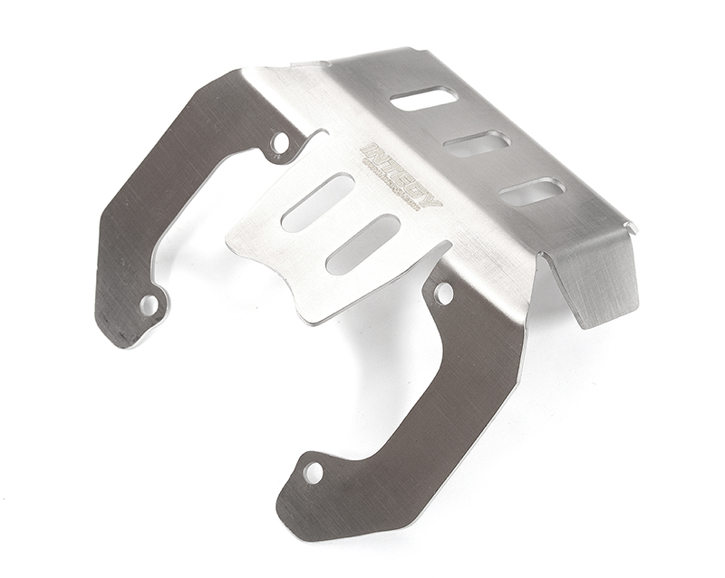 C31959 Stainless Steel Rear Axle Protection Skid Plate for Axial SCX6 Crawler - Image 1