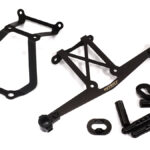 Metal Alloy Front Bumper Brace & Body Mount Set for Losi 1/10 22S Drag