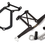 Metal Alloy Front Bumper Brace & Body Mount Set for Losi 1/10 22S Drag