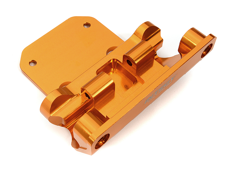 C31965ORANGE Billet Machined Front Skid Plate for Arrma 1/5 Kraton 4X4 8S BLX ARA320479 - Image 1