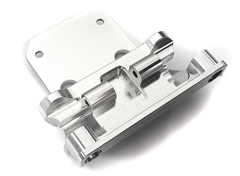 C31965SILVER Billet Machined Front Skid Plate for Arrma 1/5 Kraton 4X4 8S BLX ARA320479 - Image 1