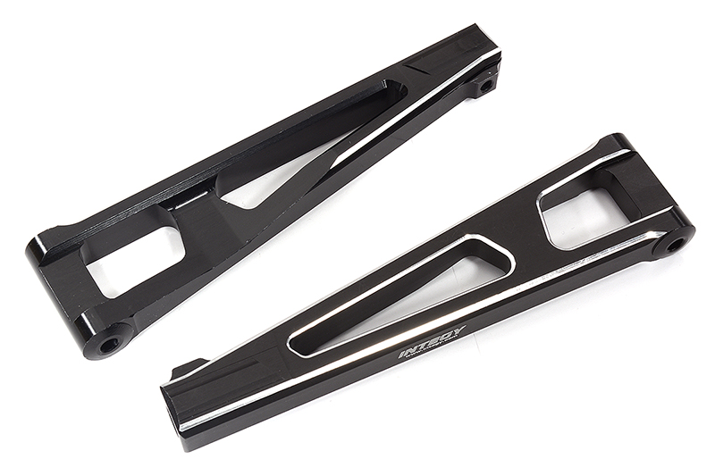 C31967BLACK Machined Front Upper Suspension Arms for Arrma 1/8 Kraton 6S BLX V5 ARA330655 - Image 1